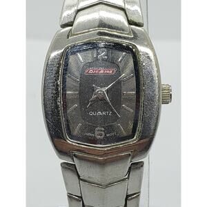 Genuine Dickies Women's watch, LDX667WMP 237. Square silver face